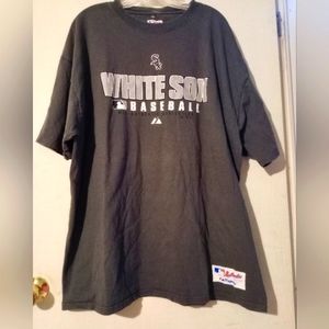 WHITE SOX‎ MLB T Shirt sz. 2XL. Authentic Majestic